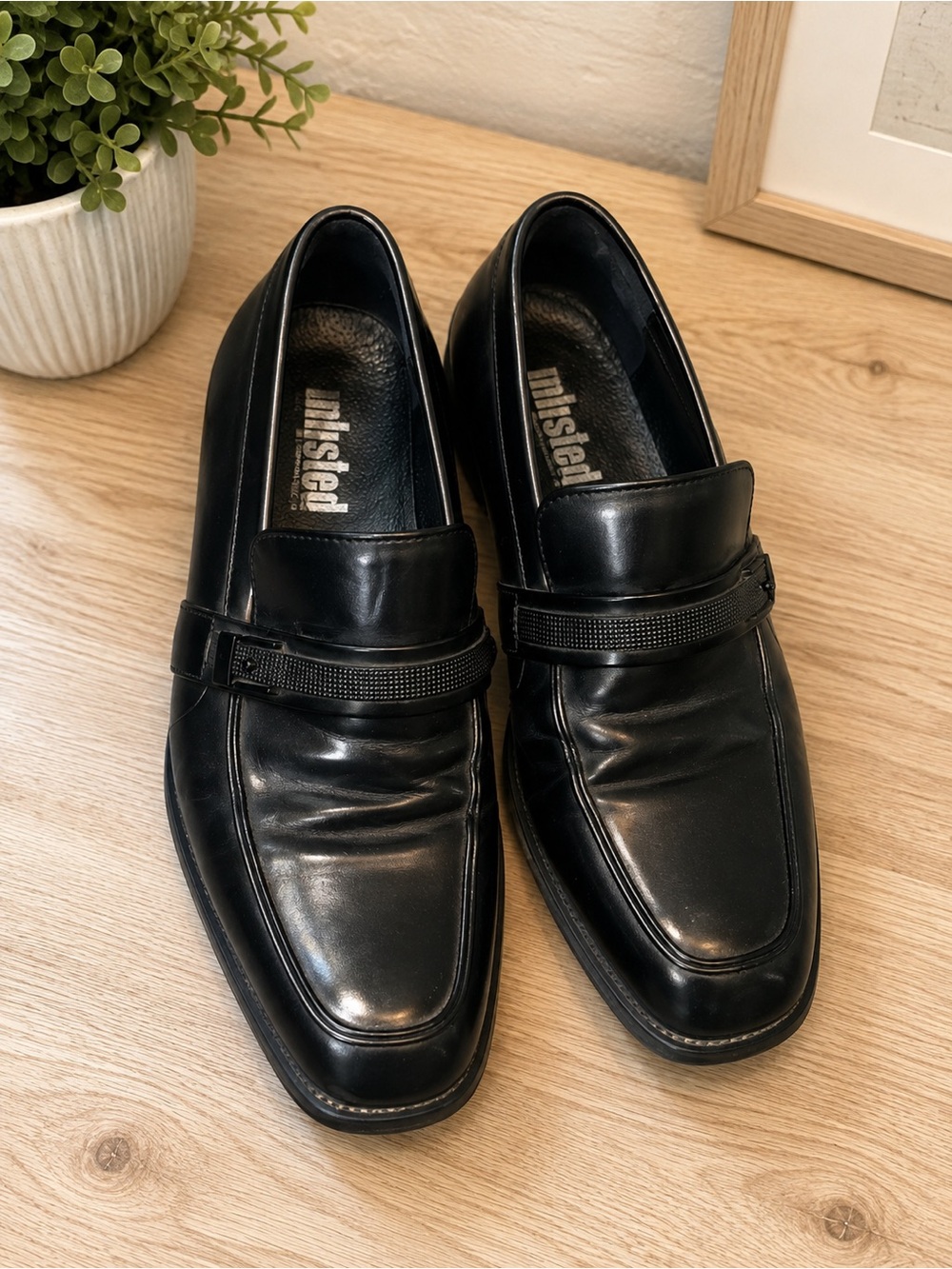 Unlisted by Kenneth Cole Black Dress Loafers Men’s 9.5 M